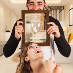 Mirror Coat Of Arms A4 Single