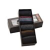 Striped Set of Socks in Gift Box - 5 Pair