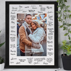 Large Guest Signing Board Photo Frame
