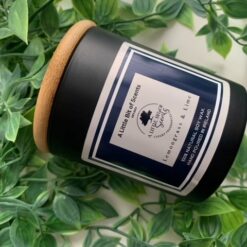 Lemongrass and Lime with Wooden Top 210g