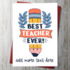 Best Teacher Ever Card 2