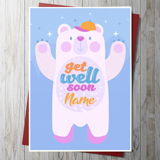 get well soon bear