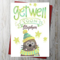 Get Well Soon Seal Card