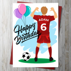 superstar birthday card