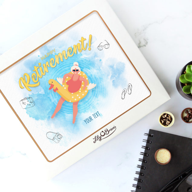 Retirement Choc Box Design 1 for her