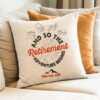 Retirement Cushion Personalised