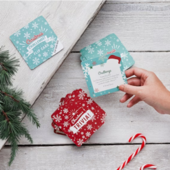 'Flip Your Fate' Christmas Trivia Or Challenge Card Game