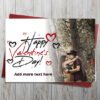 Happy Valentine's Day Card photo upload 1