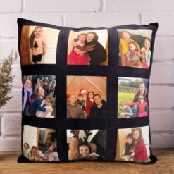 9 photo upload cushion