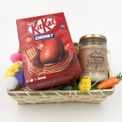 Easter Egg & Personalised Candle Mini Hamper