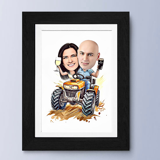 Custom Caricature for 2 People - Image 2