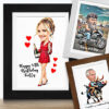 Custom Caricature for 1 Person