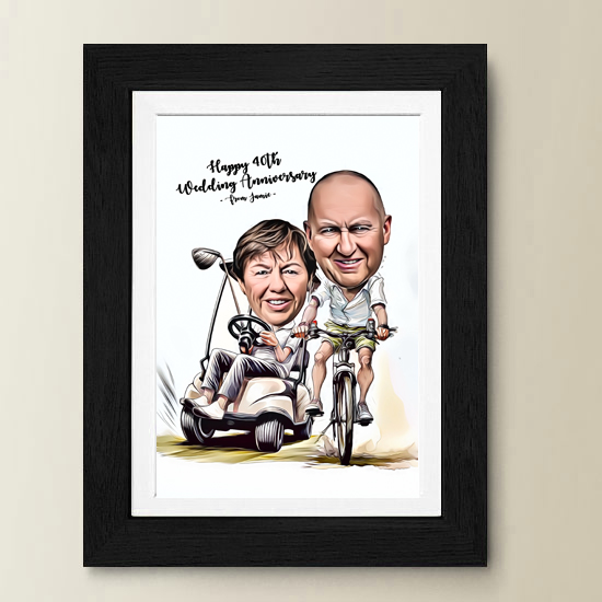 Custom Caricature for 2 People - Image 5