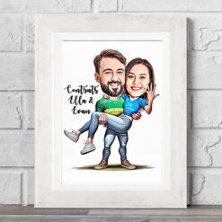 Personalised Cari-GAA-ture 3