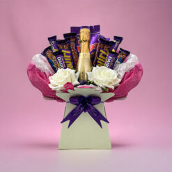 Chocolate Bouquets with Champagne