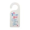 BRIGHTSIDE DOOR HANGER - TEACHER BUSY