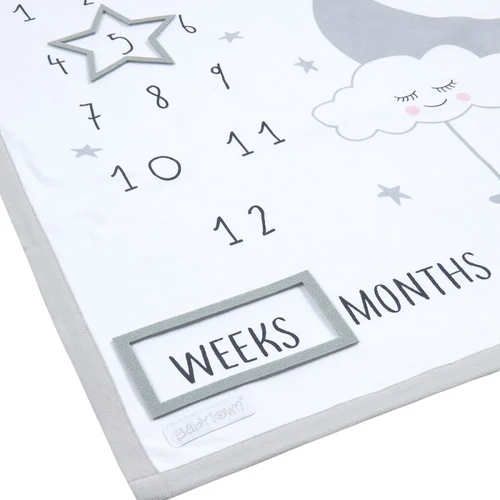 Baby Milestones 3 Piece Luxury Blanket Set - 80 x 80cm - Image 3