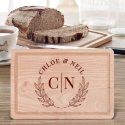 Couple’s Initials Chopping Board