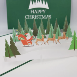 Christmas Forest – Irish Made Pop Up Cards