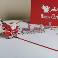 Santa's Delivery – Irish Made Pop Up Cards