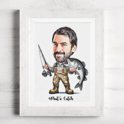 Fisherman Caricature