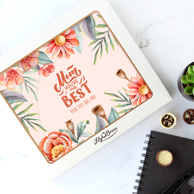 Mom You're The Best Personalised Chocolate