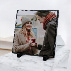 Personalised Photo Slate With Glossy Finish