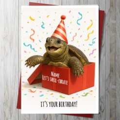 Let’s shell-ebrate – it’s your birthday! Card