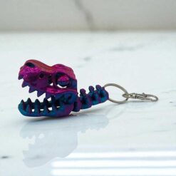 3D Sensory Dinasor Keyring