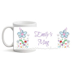 Flower Design Mug