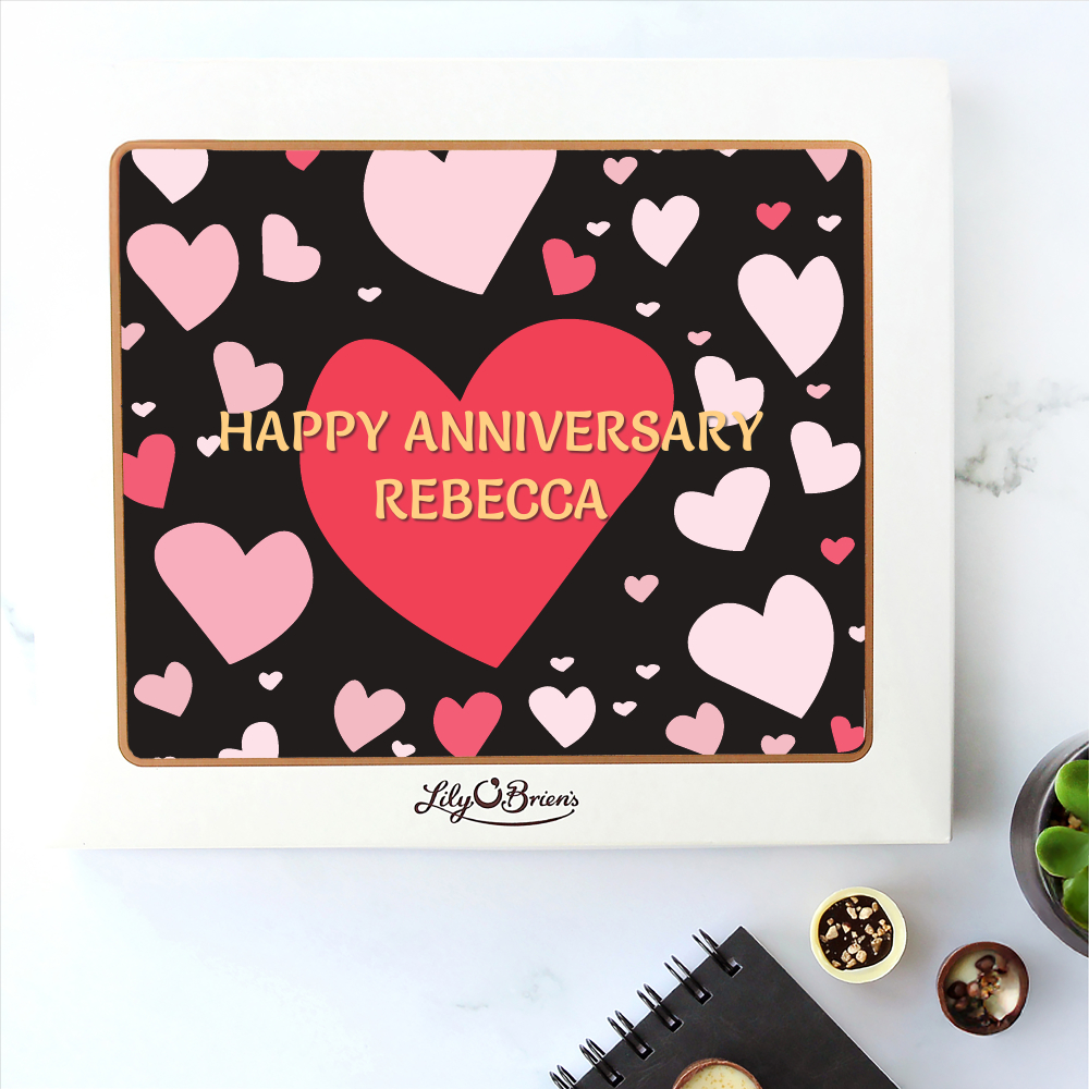 Happy Anniversary Chocolate Box