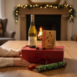 Christmas Comforts White Wine Hamper