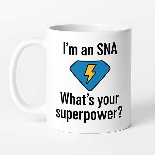 I'm an SNA, What's your superpower - Blue