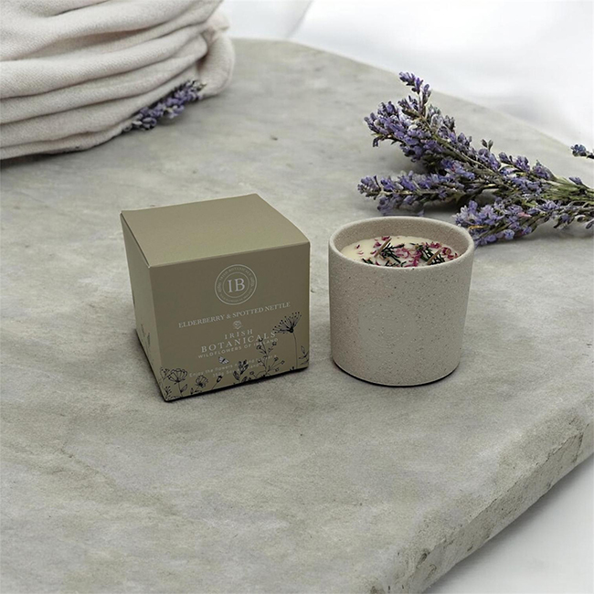 Irish Botanicals Elderberry & Spotted Nettle Candle