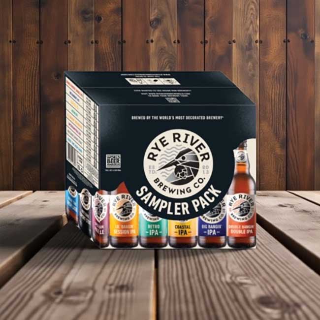 Rye River Brewing Co IPA Bottle Sampler 8 Pack