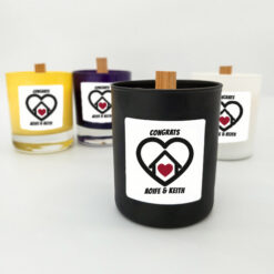 New Home Wooden Wick Candle