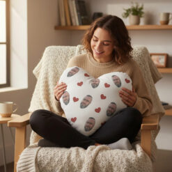 Your Face Personalised Heart Cushion