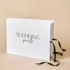Amore Textured Wedding Guest Book