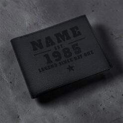 Personalised EST Year Wallet
