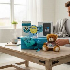 Best Dad Ever Teddy Box