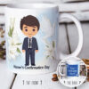 Personalised Confirmation Mug For Him