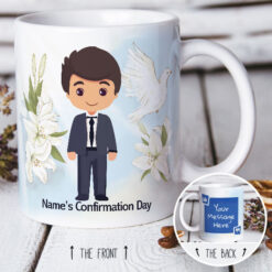 Personalised Confirmation Mug For Him