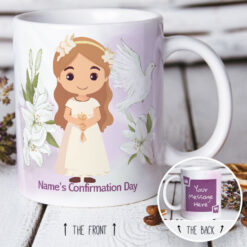 Personalised Confirmation Mug For Her