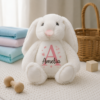Personalised Initial & Name Keepsake Bunny