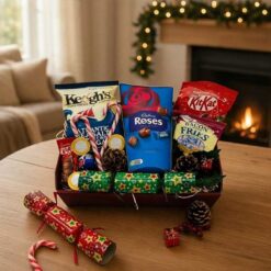 Christmas Chocolate & Savoury Treats Hamper