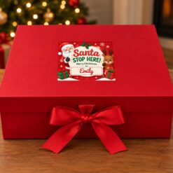 Santa Stop Here! Christmas Eve Gift Box2