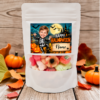 Personalised Halloween Skeleton Photo Sweet Pouch