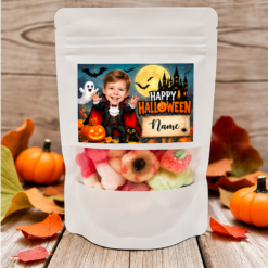 Personalised Halloween Vampire Photo Sweet Pouch